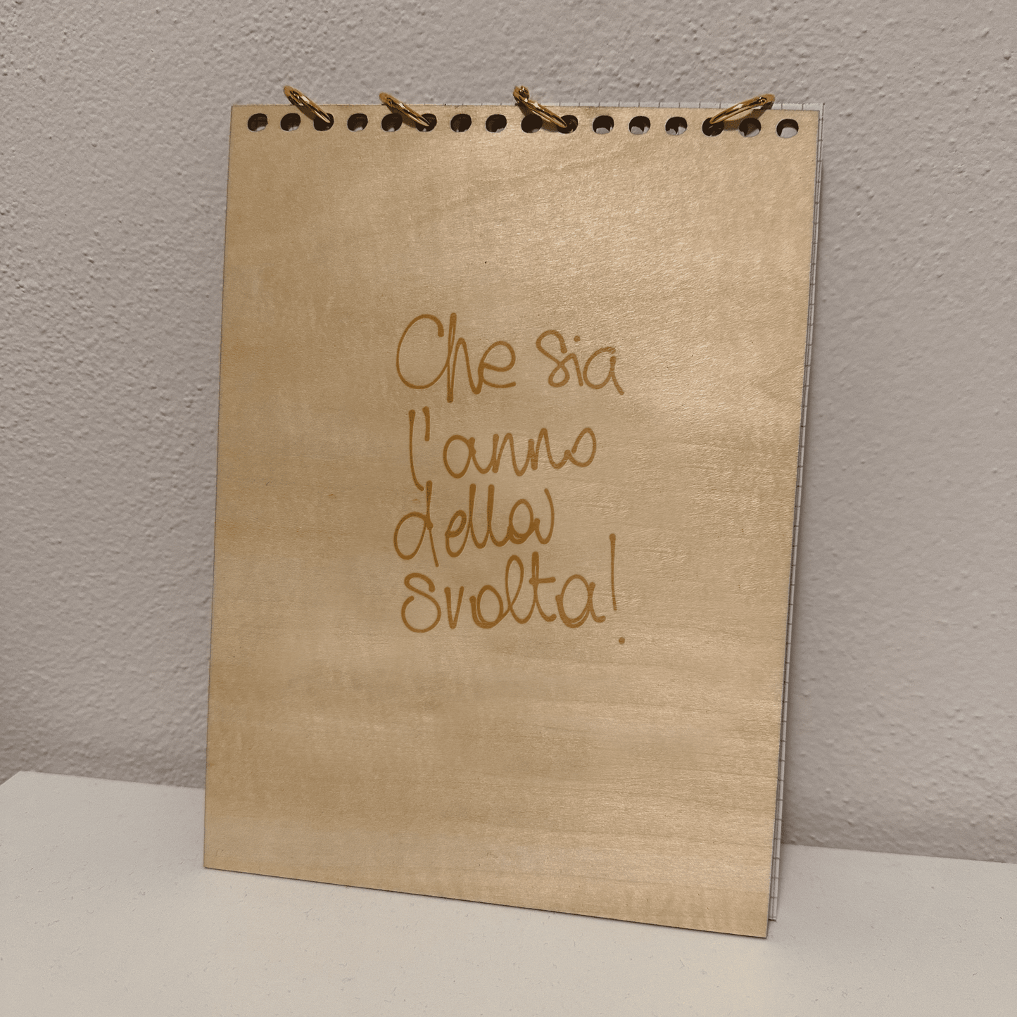 Block notes con la tua calligrafia