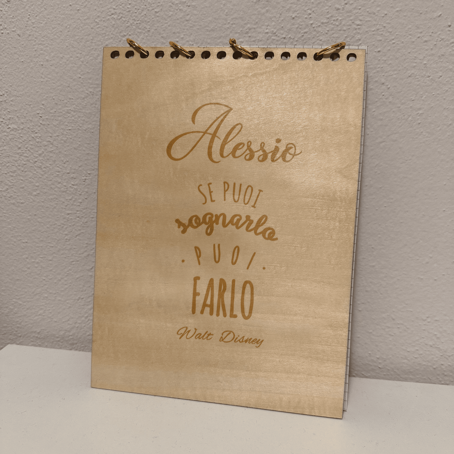 Block notes personalizzato