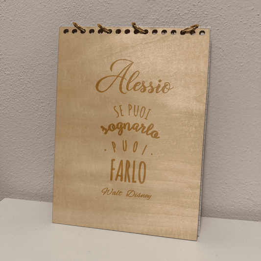 Block notes personalizzato