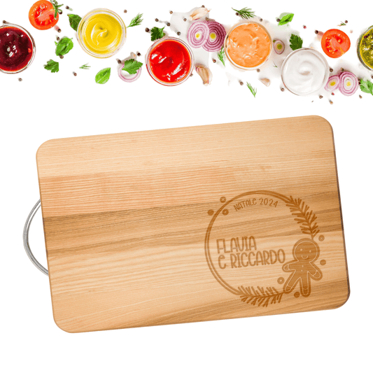 Tagliere in faggio personalizato