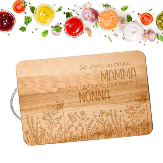Tagliere in faggio personalizato