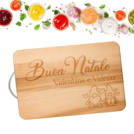 Tagliere in faggio personalizato