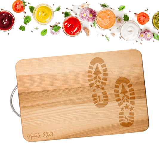 Tagliere in faggio personalizato